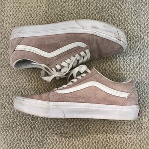 Light tan Old Skool Vans